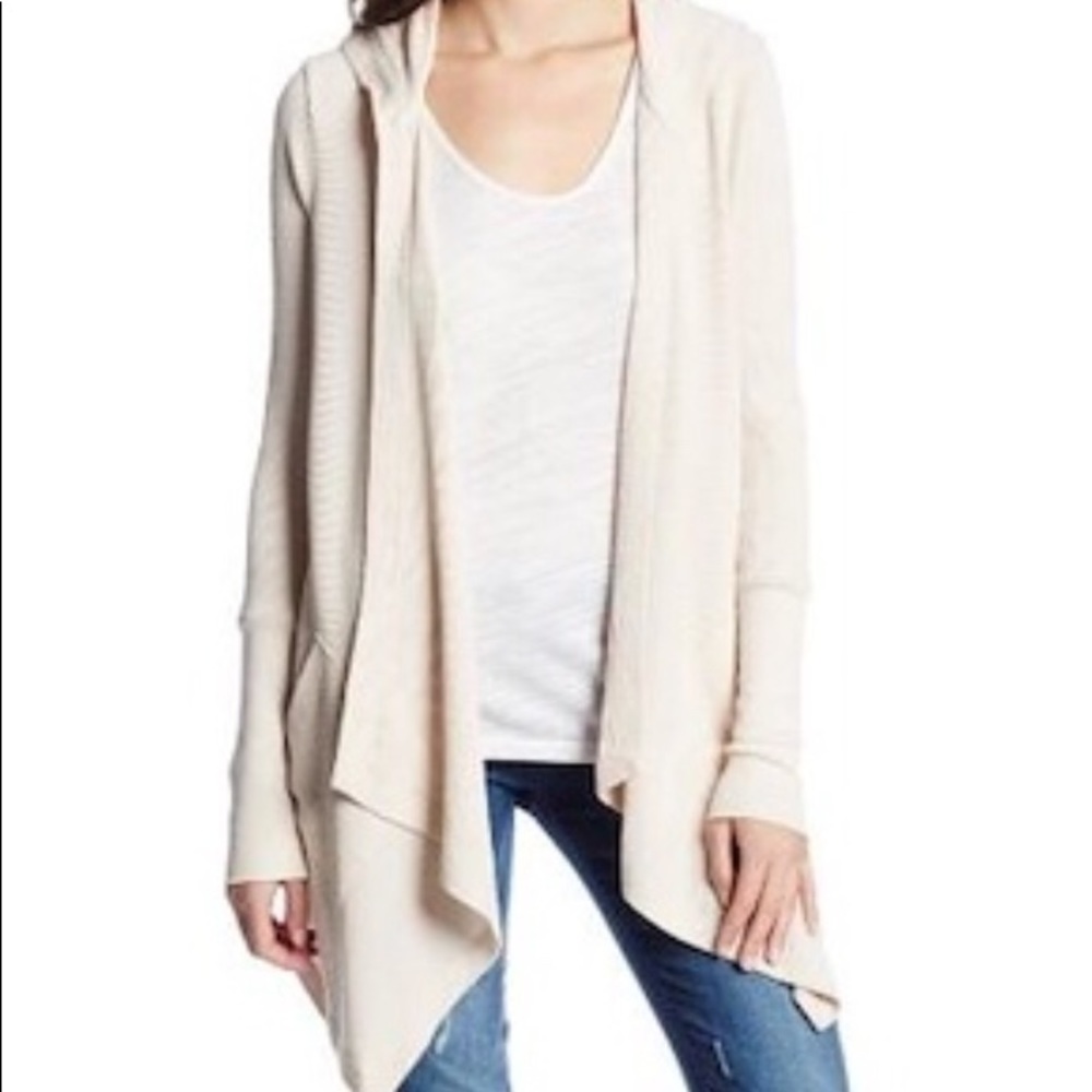 Splendid Thermal Hoodie/Cardigan- Small